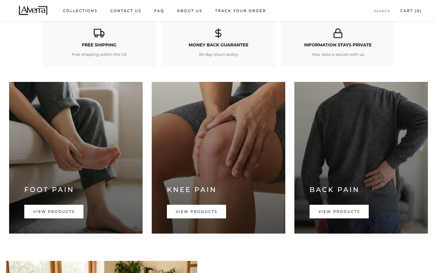 Homepage Categories