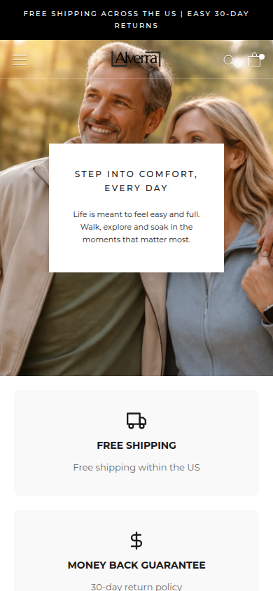 Mobile Homepage